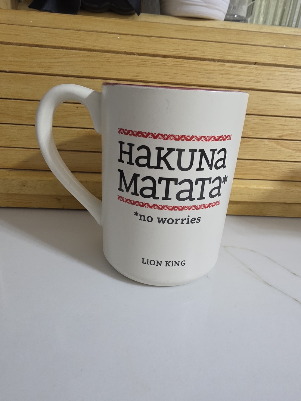 Disney The Lion King Hakuna Matata Hallmark Coffee Mug